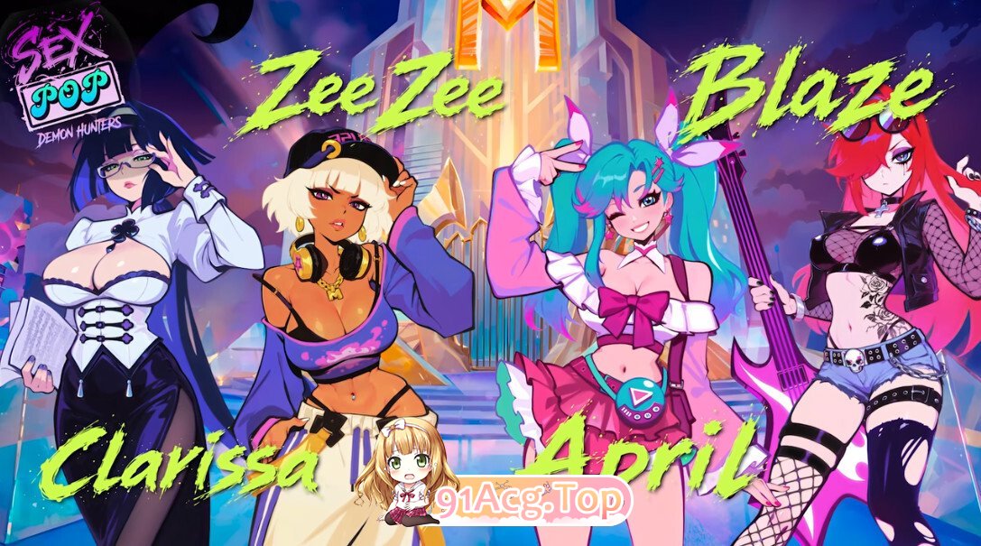 瑟瑟偶像退魔团 Sex-Pop Demon Hunters セクポップ・デーモンハンターズ Sex-Pop Demon Hunters v1.0.31 官方中文版 PC端 官中版 预览图