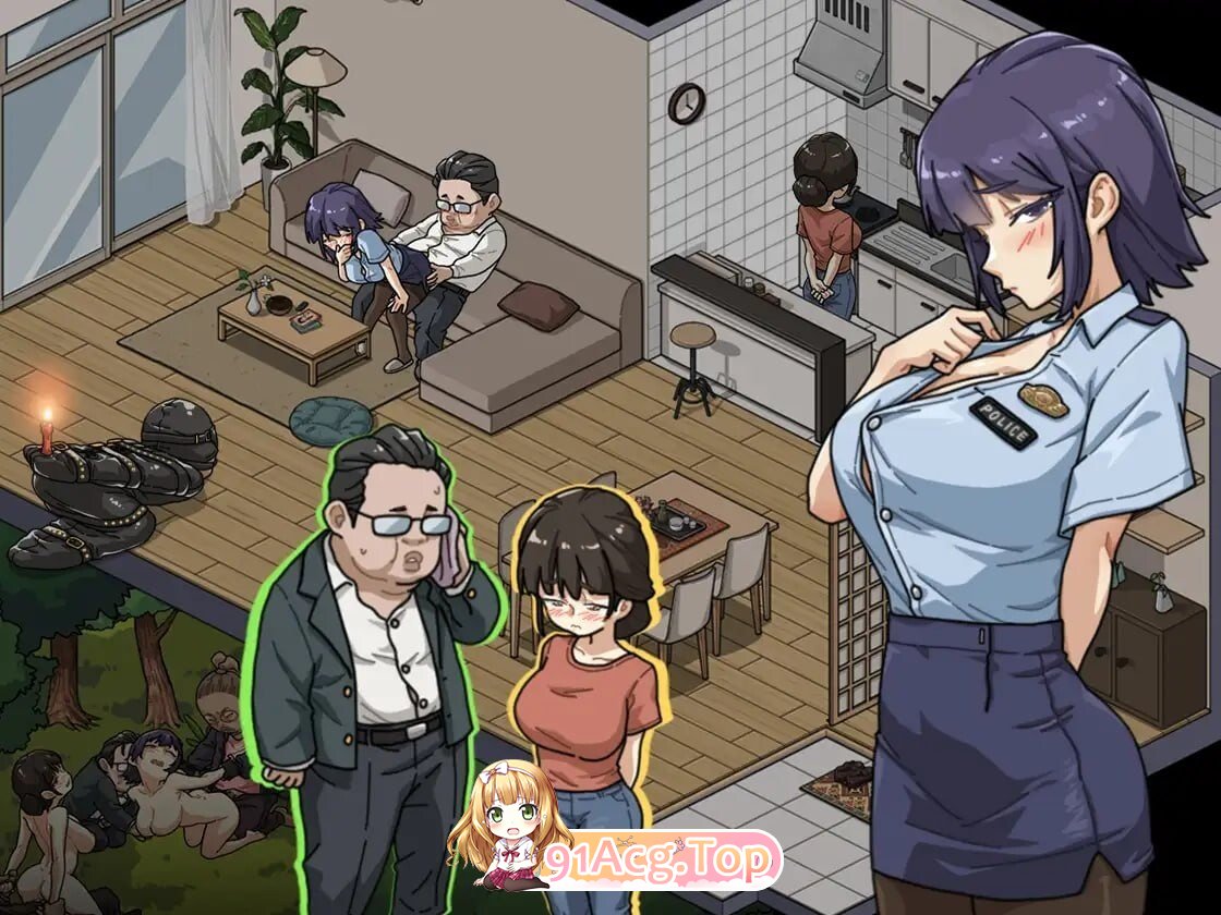 極道無頼EX:女警・鮎川光処女が変態に変わる分かれ道v1.1.21官方中文版 PC端 官中版 预览图