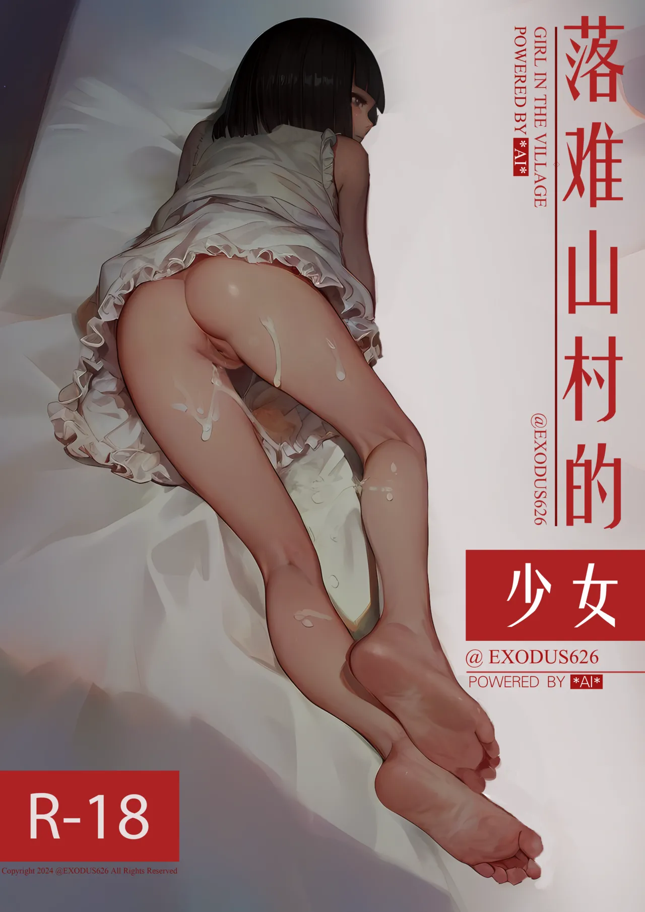 AI漫画 合集落难少女1-5 ＋ 学院篇1-3（已失效） 漫画图集 PC端 预览图