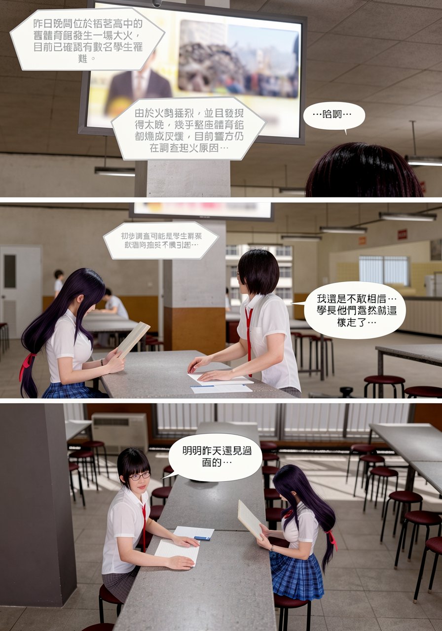 皮三豆AI转真人-约定+夏天的结束 漫画图集 PC端 汉化版 预览图