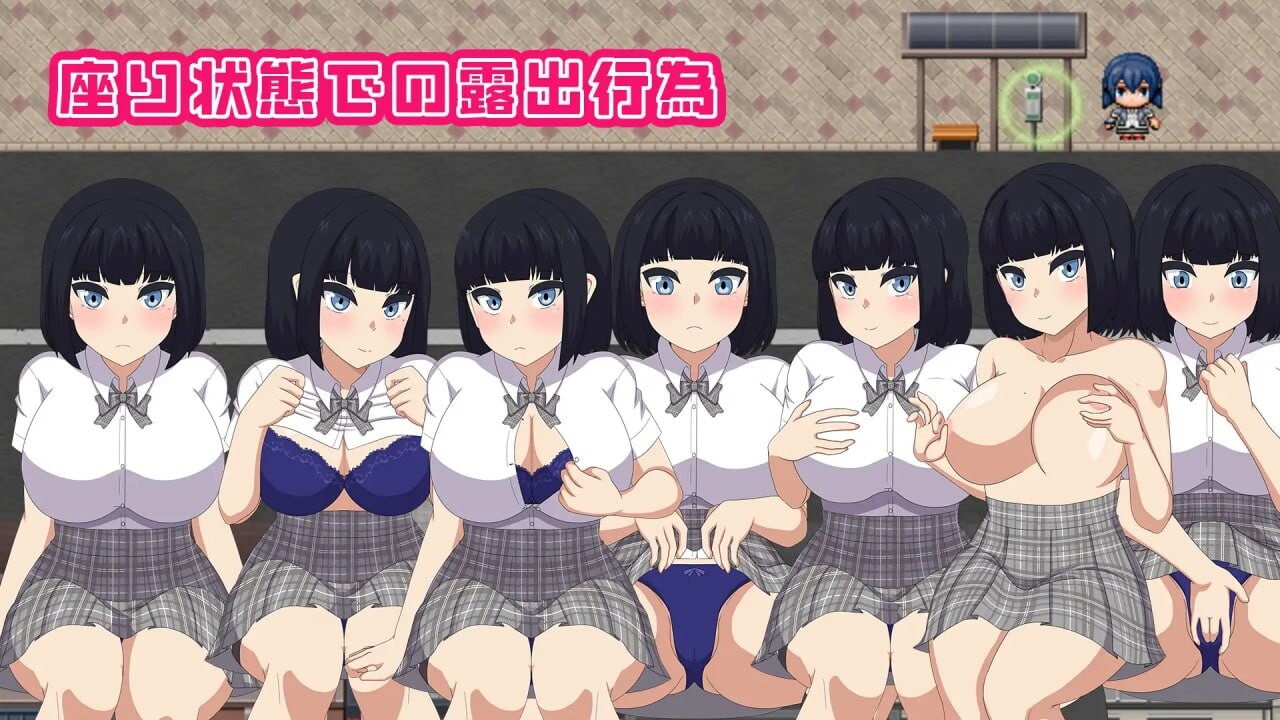 NAKED HIGHSCHOOL学园生活户外剧情RPG PC端 AI汉化版 预览图