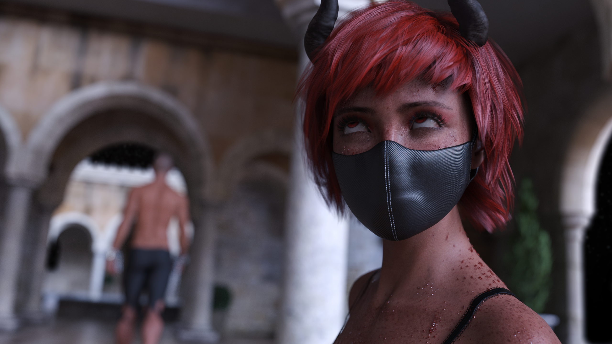 欧美SLG中文3D 守护 被恶魔崇拜 Adored by the Devil v0.6 双端 汉化更新版 预览图