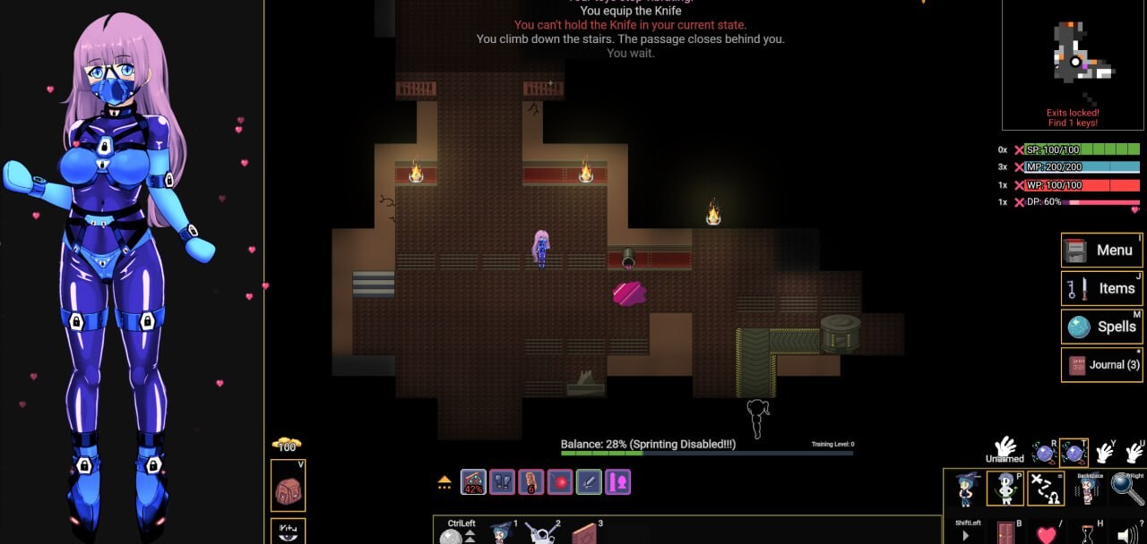 变态地牢 Kinky Dungeon v5.4.51 PC端 官中步兵 预览图