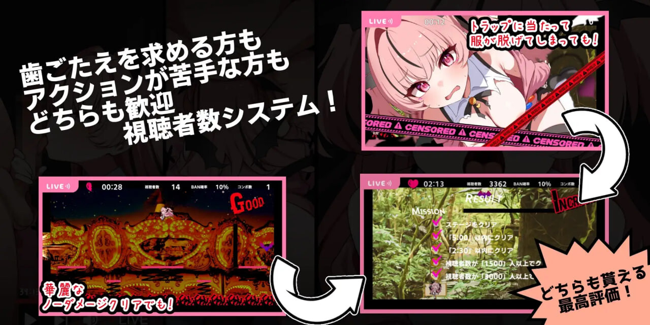 天菜直播!! アマナアライブ!! v1.4 PC端 日文原版 预览图