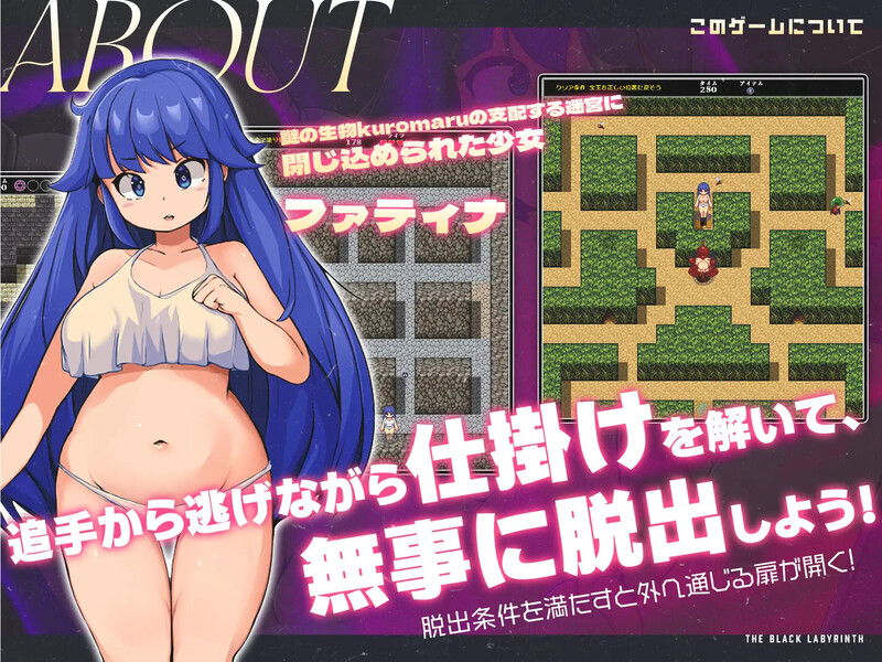 脱出ACT/像素全动态 黑暗迷宫（黒の迷宮）V1.3 DL官方中文 PC端 官中版 预览图