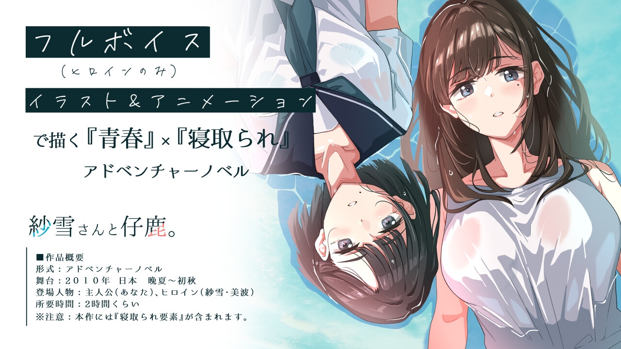 纱雪和美波的寝取日常 紗雪さんと仔鹿。PC端 AI汉化更新版 预览图