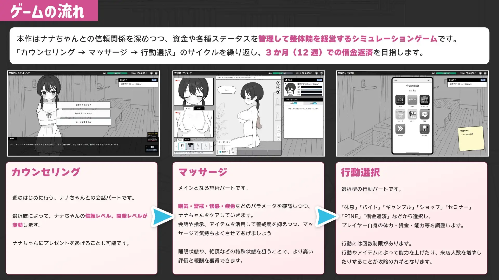 心跳加速！性感按摩/ドキドキ!性感マッサージ Ver1.04 PC端 AI汉化版 预览图