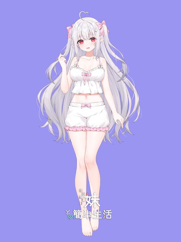 与缺乏存在感的妹妹的简单生活 （存在感薄い妹との簡単生活）V0.20 汉化中文 PC端 汉化版 预览图