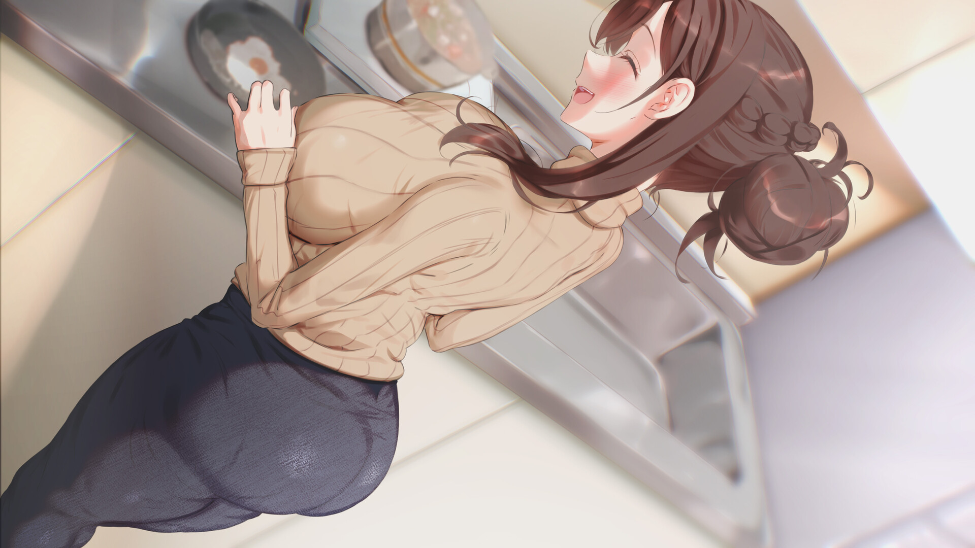 妈妈为何这样/HeMaidHerFall Ver0.7.3 STEAM官方中文版 双端 官中版 预览图